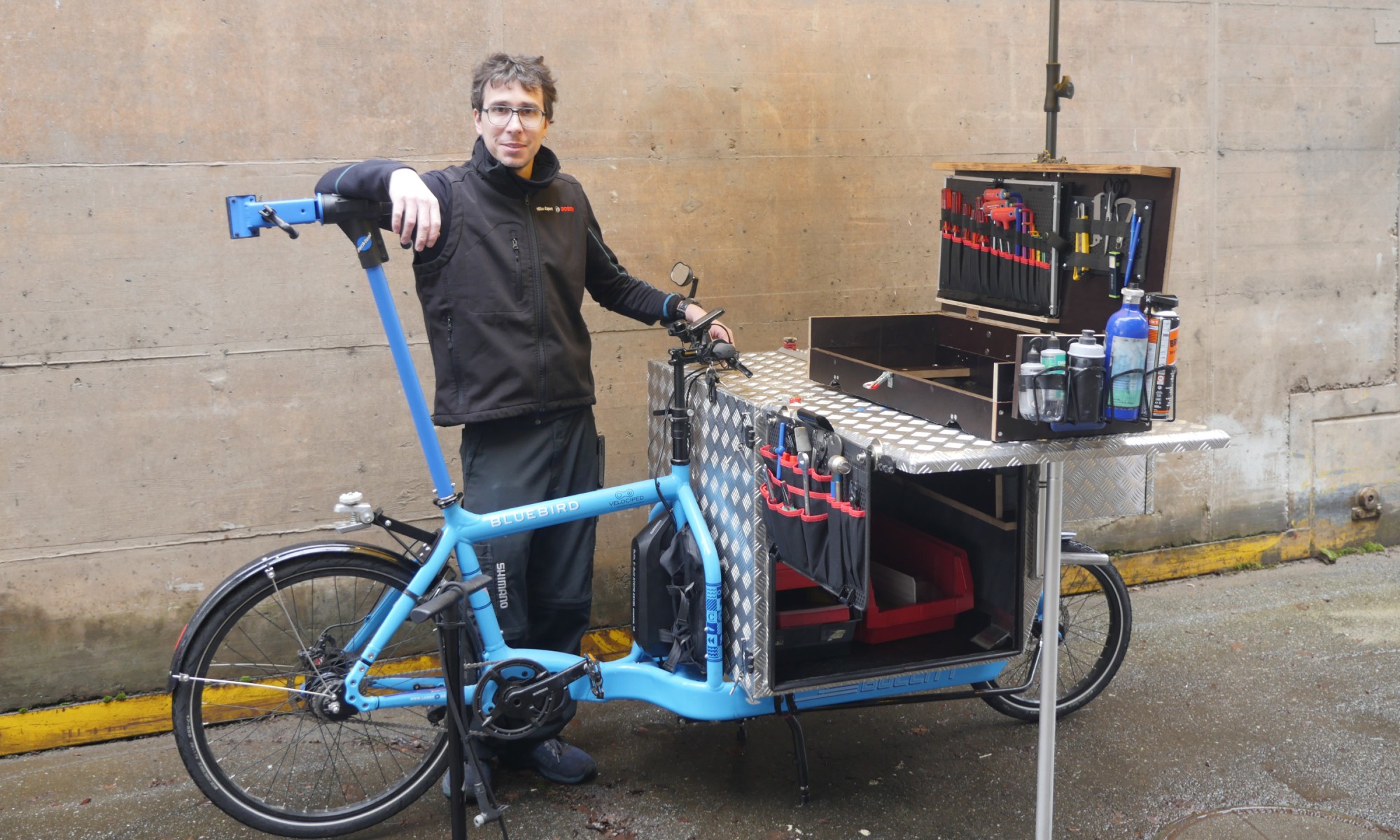 mobile Velo-Werkstatt, Velociped Kriens Luzern